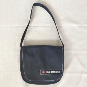 Polo Ralph Lauren Black Waterproof Shoulder Bag